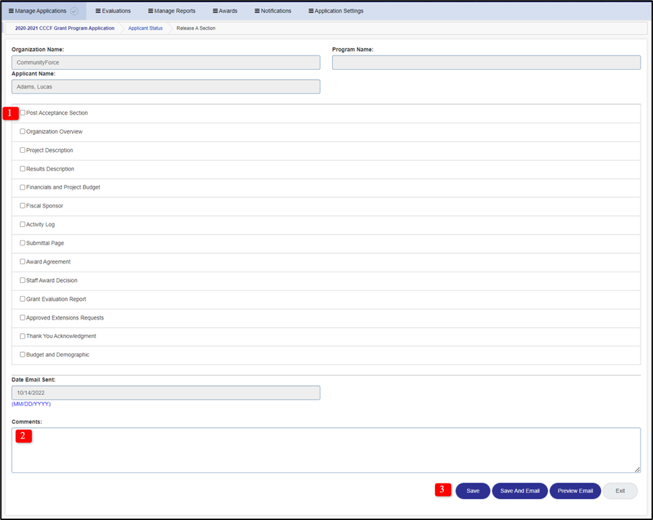 Section Release - How to Unrelease a Section that has been Released ...