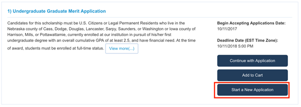 4. Applying to a Multiple Submission Application – CommunityForce