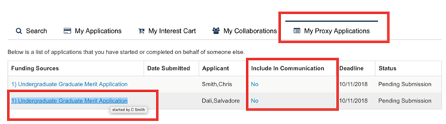 5. Applying as a Proxy – CommunityForce